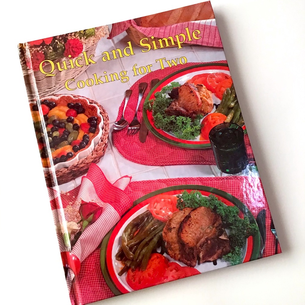 Quick and Simple Cooking for Two 1976 Ideals Pub. 082493088663 Hardcover